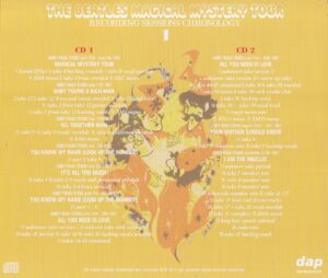 MAGICAL MYSTERY TOUR - RECORDING SESSIONS CHRONOLOGY / 6 CD - Image 2