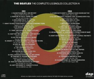 US COMPLETE SINGLES COLLECTION VOL. 1 / 2CD - Image 2