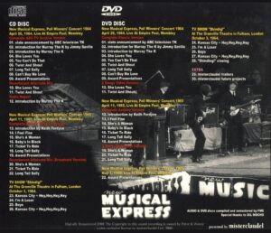 NME 64-65-66 plus SHINDIG / 1CD+1DVD - Image 2