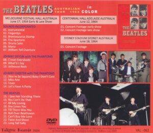 AUSTRALIAN TOUR 1964 / DVD - Image 2