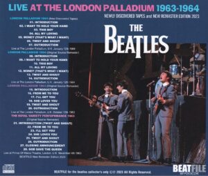 LIVE AT THE LONDON PALLADIUM 1963-1964 / CD - Image 2