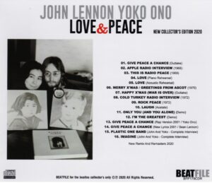 LOVE & PEACE / CD - Image 2