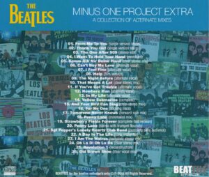 MINUS ONE PROJECT EXTRA / CD - Image 2