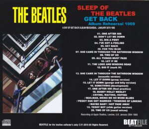 SLEEP OF THE BEATLES / CD - Image 2