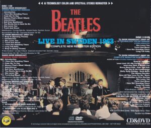 LIVE IN SWEDEN 1963 / 1CD+1DVD - Image 2