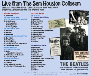 LIVE IN SAM HOUSTON / 2CD - Image 2