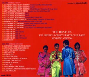 SGT. PEPPER'S WORKING VERSION / 2CD - Image 2