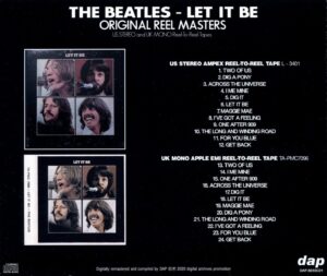 LET IT BE - ORIGINAL REEL MASTERS / CD - Image 2