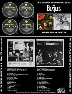 RUBBER SOUL - REVOLVER (Tube Cut First Pressing Mono) / CD