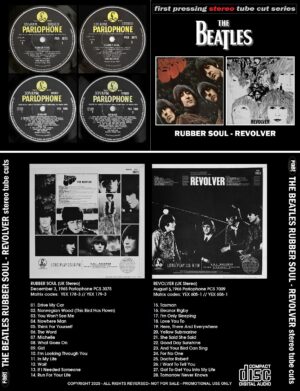 RUBBER SOUL - REVOLVER (Tube Cut First Pressing Stereo) / CD