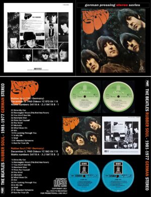 RUBBER SOUL (German Pressing Stereo Series) / CD