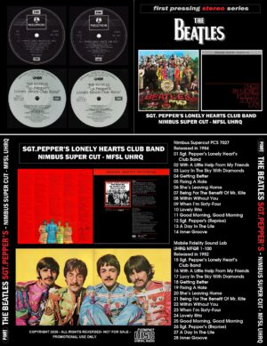 SGT. PEPPER'S (Nimbus Super Cut - MFSL UHQR) / CD