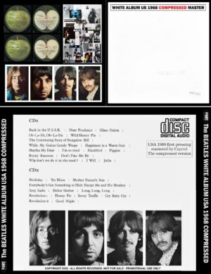 WHITE ALBUM (1968 US Compressed Stereo) / 2CD