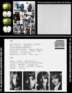 WHITE ALBUM (Tube Cut First Pressing Mono) / 2CD