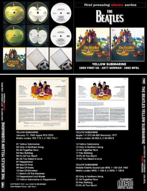 YELLOW SUBMARINE (First Pressing Stereo Series) / CD