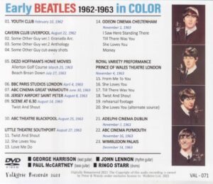 THE EARLY BEATLES 1962-1963 / DVD - Image 2