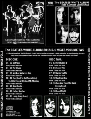 WHITE ALBUM 5.1 MIXES / 4CD - Image 2