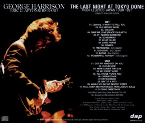 THE LAST NIGHT AT TOKYO DOME / 2CD - Image 2