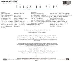 PRESS TO PLAY / 2CD - Image 2