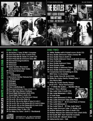 WHITE ALBUM SESSIONS 1968 - OUTTAKES 1 / 2CD