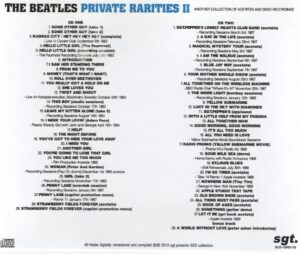 PRIVATE RARITIES II / 2CD - Image 2