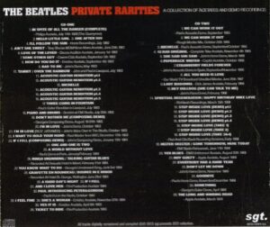 PRIVATE RARITIES I / 2CD - Image 2