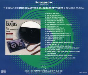 STUDIO MASTERS - JOHN BARRETT TAPES 2 / CD - Image 2