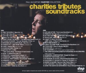 CHARITIES TRIBUTES SOUNDTRACKS / 2CD - Image 2