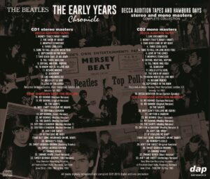 THE EARLY YEARS CHRONICLE / 2CD - Image 2