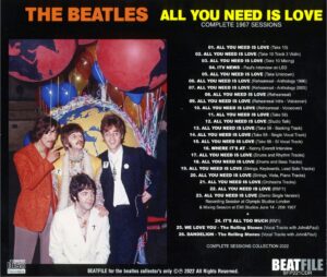 ALL YOU NEED IS LOVE / CD - Image 2