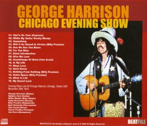 CHICAGO EVENING SHOW / CD - Image 2