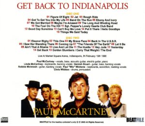 GET BACK TO INDIANAPOLIS / 2CD - Image 2