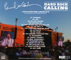 HARD ROCK CALLING / CD - Image 2