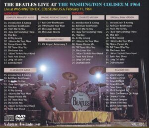 LIVE AT THE WASHINGTON COLISEUM 1964 / 1CD+1DVD - Image 2