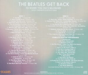 GET BACK TO WHERE YOU ONCE BELONGED / 2CD - Image 2