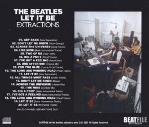 LET IT BE - EXTRACTIONS / CD - Image 2