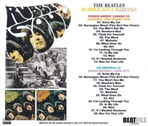 RUBBER SOUL - RARITIES / CD - Image 2