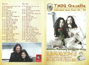 UNFINISHED MUSIC FROM '68-'80 / 2CD