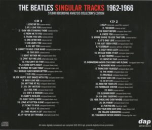 SINGULAR TRACKS 1962-1966 / 2CD - Image 2