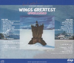 WINGS GREATEST UNRELEASED / 2CD - Image 2